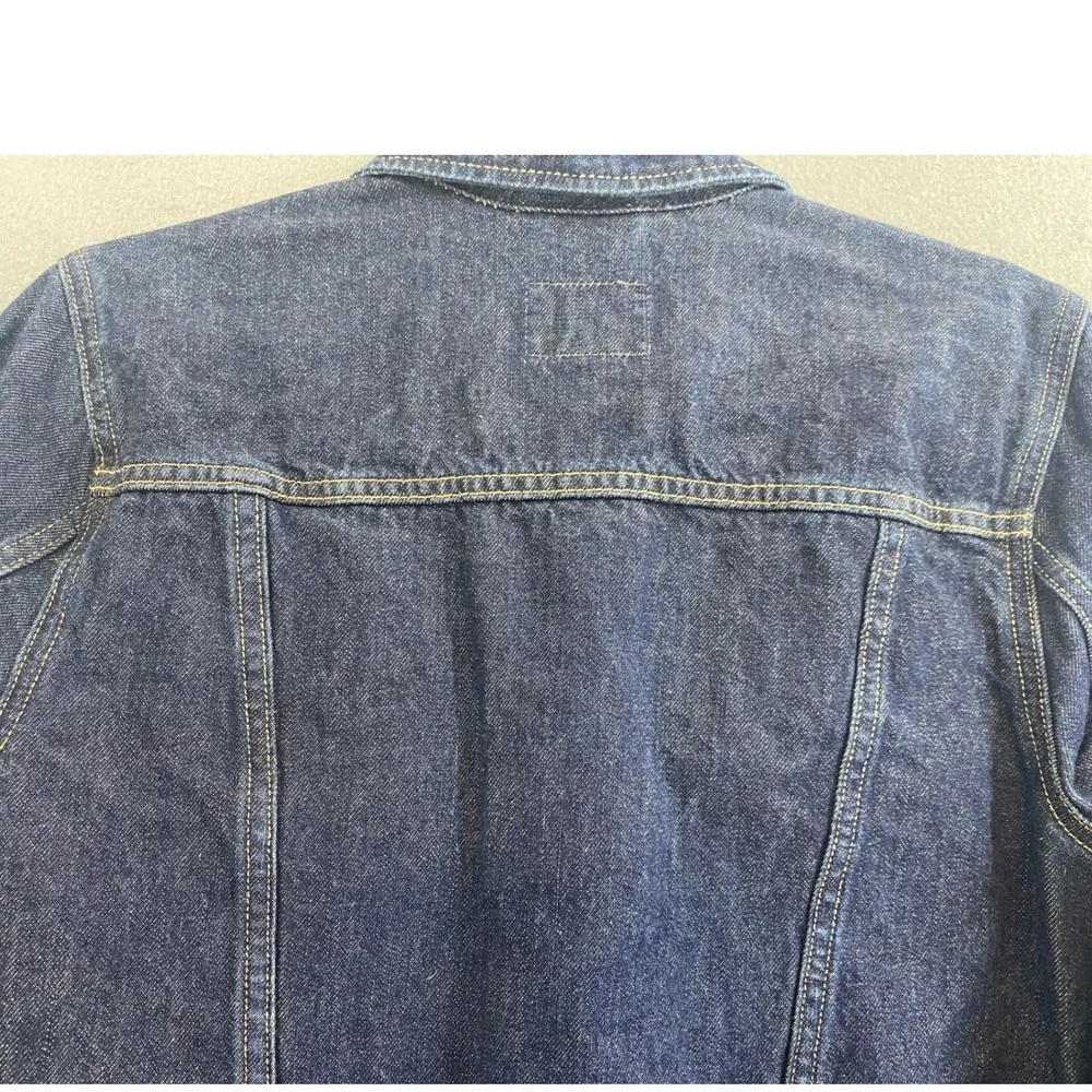 Polo Ralph Lauren Youth Size 18 teen Indigo Denim Jacket Blue Cotton RL Logo